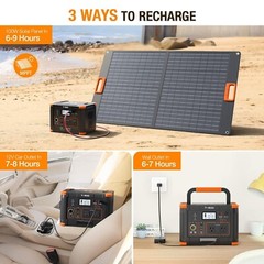 T500 500W(Peak 1000W) 519Wh Outdoor Solar Portable Power Station
