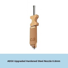 Efficient Replacement Nozzle for Flashforge AD5X Less Downtime Printing