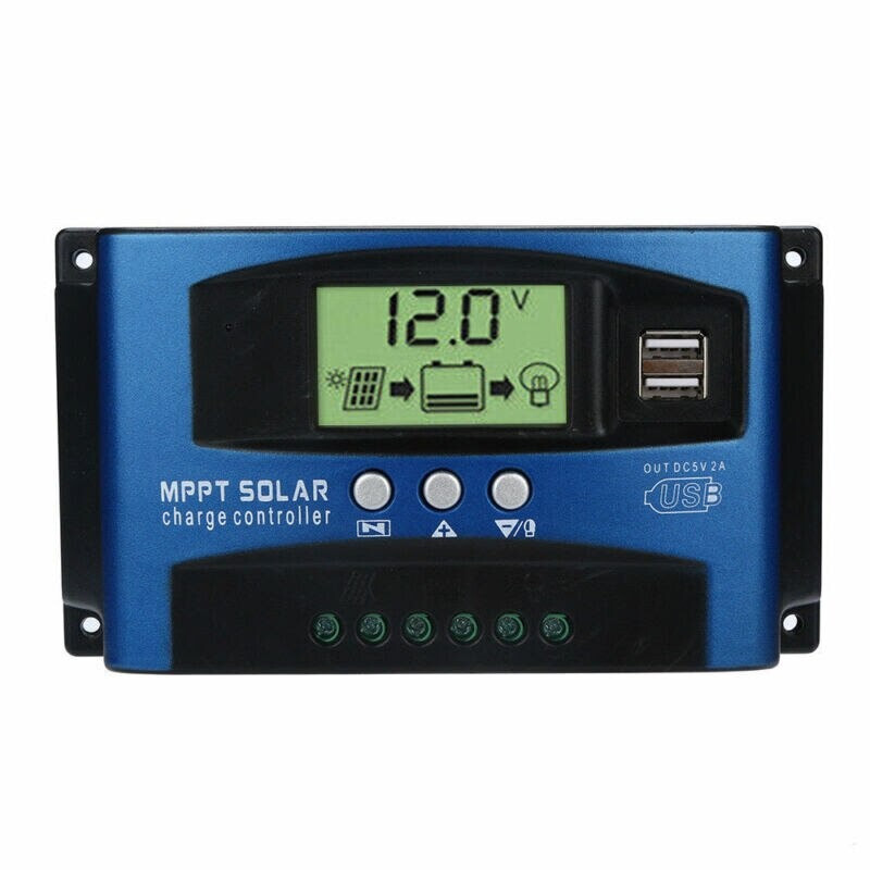 MPPT Solar Charge Controller PWM 100A Power Regulator 12V ✅✅✅