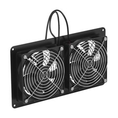 15W Solar Powered Fan for Shed,Chicken Coop,Greenhouse Waterproof Exhaust Fan us