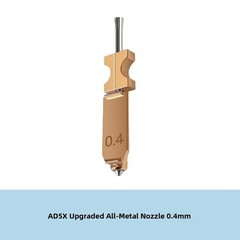 Efficient Replacement Nozzle for Flashforge AD5X Less Downtime Printing