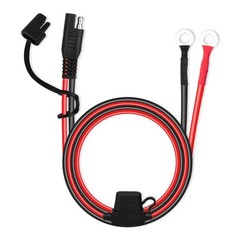 SAE Battery Connector 10AWG 2FT, SAE to O Ring Battery Connector