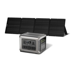 ALLPOWERS 2500W Power Station Portable Solar Generator 200W Foldable Solar Panel