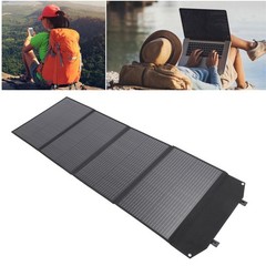 200W Foldable Solar Panel Charger Waterproof Portable Outdoor Fast Charging Bag