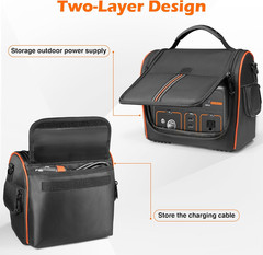 Portable Power Station Bag Compatible with Jackery Explorer 500, Generator Stora