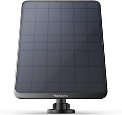 Reolink 12W Solar Panel Black, Non-Stop Solar Power Supply for All Wireless Batt