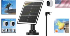 Arlo Pro & Pro 2 Solar Panel, Waterproof, Adjustable Angle