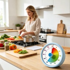 Visual Countdowns Timer for Homework Pace and Kitchen Reminders