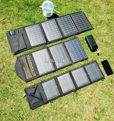 Outdoor Portable Folding Solar Panel Charger USB For Camping Phone Smartphone