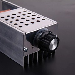 Simple Knob Adjustment 6000W AC Voltage Controller with Good Efficiency