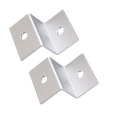 4Pcs Solar Panel Support Stand Aluminum Reusable Silver Cooling Design