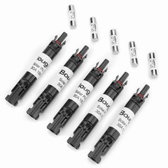 5PCS 30A Solar Fuse Holders Inline for Solar Panels & Controllers | Waterproof F