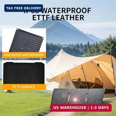 30W Portable Solar Panel,Foldable Solar Panels Charger for Camping Hiking Outdoo