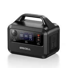 GRECELL Portable Power Station Peak 300W Solar Generator Camping Backup(USED)