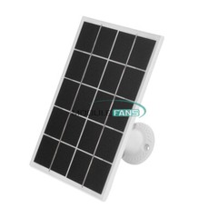 8W 5V Microcrystal Solar Panel with Mounting Brackets Security Camera Water Pump