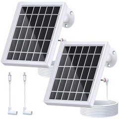 Solar Panel Charger for Ring Camera，Spotlight Cam Plus/Pro and Stick Up Cam