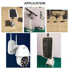 DC Dual-axis Gimbal For Solar Tracking Monitor Large Load High Torque X/ Y-axis