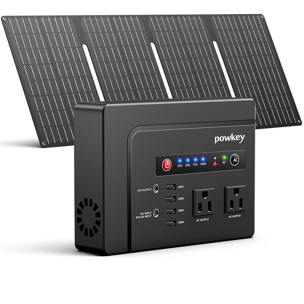 Solar Generator 200W 146Wh Power Station Pure Sine