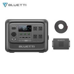 BLUETTI Elite 100 V2 1024Wh + Charger 2 1200W Alternator Charger for Vanlife