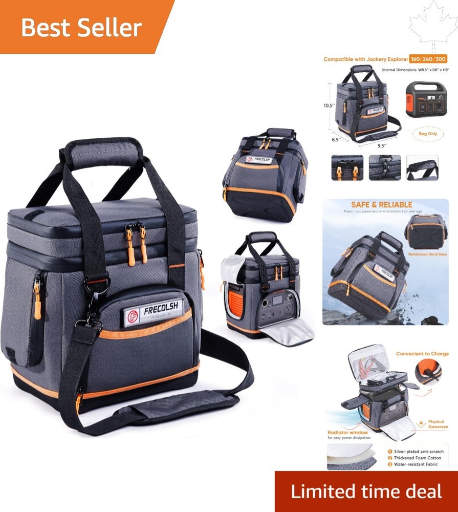 Versatile Double-Layer Case for Jackery Explorer Power Stations – Travel Ready