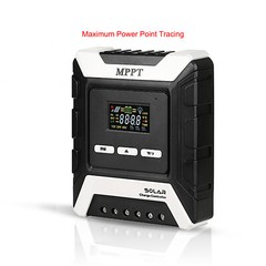 20-60A MPPT Solar Charge Controller Charger 12V/24V/48V with Color LCD Display E