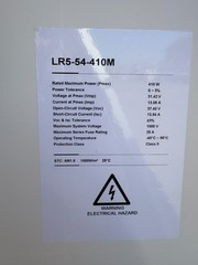 36PC Pallet of Longi LR5-54HPB-410M 410W B-Grade Solar Panel – NEW