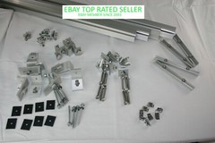 Solar Rail kit to mount 5 panels w/ clamps & L brackets and with 7.3 ft rails
