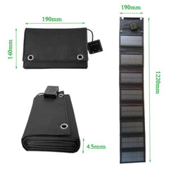 Home Foldable Solar Panels Cell 5V 20-40W Portable USB Output Battery Charger