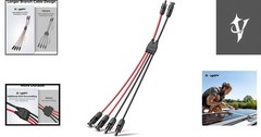 High-Performance 10AWG Solar Parallel Connectors, Certified for Outdoor Use