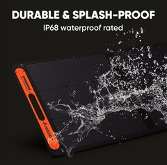 Jackery SolarSaga 100 Portable Solar Panel 100W Bifacial Weather Resistant
