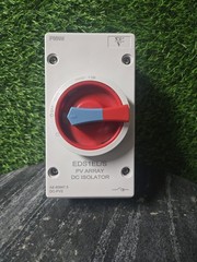 Solar Disconnect Switch 4-Pole DC 1500V 32A Isolator Solar Switch with Enclos…