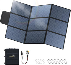 400W Portable Solar Panel, 24V Foldable Pillow-Sized Solar Panel IP64 Waterproof
