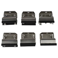 6pcs Photovoltaic Accessories Bracket Set for RV and Yacht Roof Box Stability