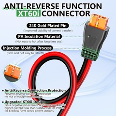 Reliable XT60i Solar Panel Connection Cable