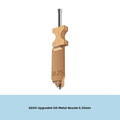 AD5X Hardened Nozzle Hardened Steel Construction For 3D Printer Accessories