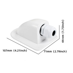 Single Wire Entry Gland Box Solar Panel Roof Wire Entry Gland Box Cable Motorhom