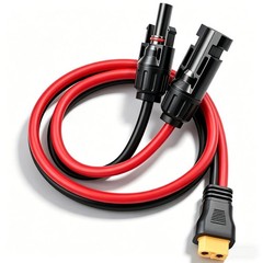 10AWG 2FT MC4 to XT60 Solar Panel Cable Extension for Ecoflow Compatible Solar