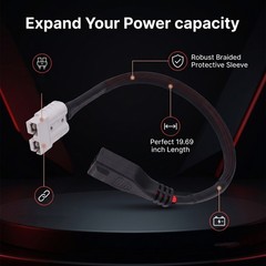 XT150 Battery Cable Fit For EcoFlow 2 2 Extra Battery Connector Ca CX4