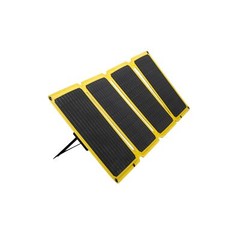 SunJack 40W Folding Portable Solar Panel Charger with Kickstands, IP67 Waterp…