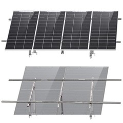 ECO-WORTHY Adjustable Ground Mount Solar Panel Bracket Kit for 4 Panels