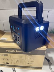 Open Box 350W 260Wh 70000mAh Portable Power Station, Lithium Battery Backup