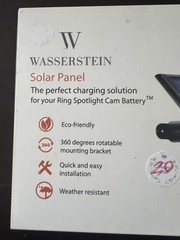 Wasserstein Solar Panel NIB (4348A) Blink Compatible