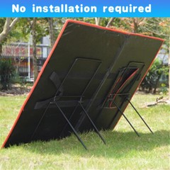 2PCS Portable Solar Panel Bracket PV Accessories Foldable Carbon Steel Bracket