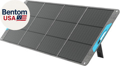200W Portable Solar Panel, IP65 Waterproof Foldable Solar Panel Power Backup, So