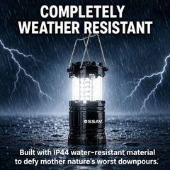 LED Camping Lantern, Emergency Lanterns for Power Outages & Hurricane Preparedne