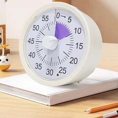 Manual Kitchen and Study Timer with Visible Count Down Display, LED Flashing