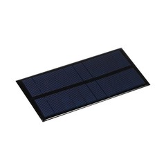 Mini Solar Cell Panel 5V 200mA 1W 130mm x 60mm 1pc