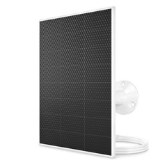 Arlo Solar Panel Charger (White) Arlo Certified Accessory Weather Resistant Easy