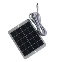 Efficient Outdoor Solar Panel Charger 6W Compatible with Various Devices