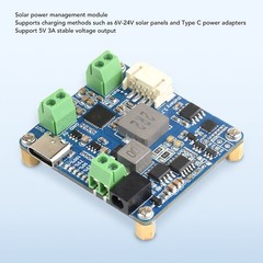 6V‑24V Solar Power Manager PCB MPPT 5V 3A Output Type C Charging Power Managemen
